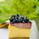 Blueberry Basque Cheesecake Slice - Image 5