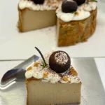 Coconut Latte Basque Cheesecake Slice - Image 3