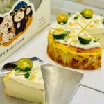 Yuzu & Jasmine Basque Cheesecake - Image 3