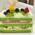 Pistachio Raspberry Avocado Cake - Image 5