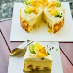 Pineapple Coconut Basque Cheesecake Slice - Image 4