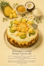 Pineapple Coconut Basque Cheesecake - Image 6