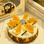 Vanilla & Calamansi Basque Cheesecake