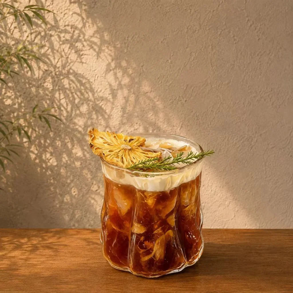 Coconut pineapple cold brew