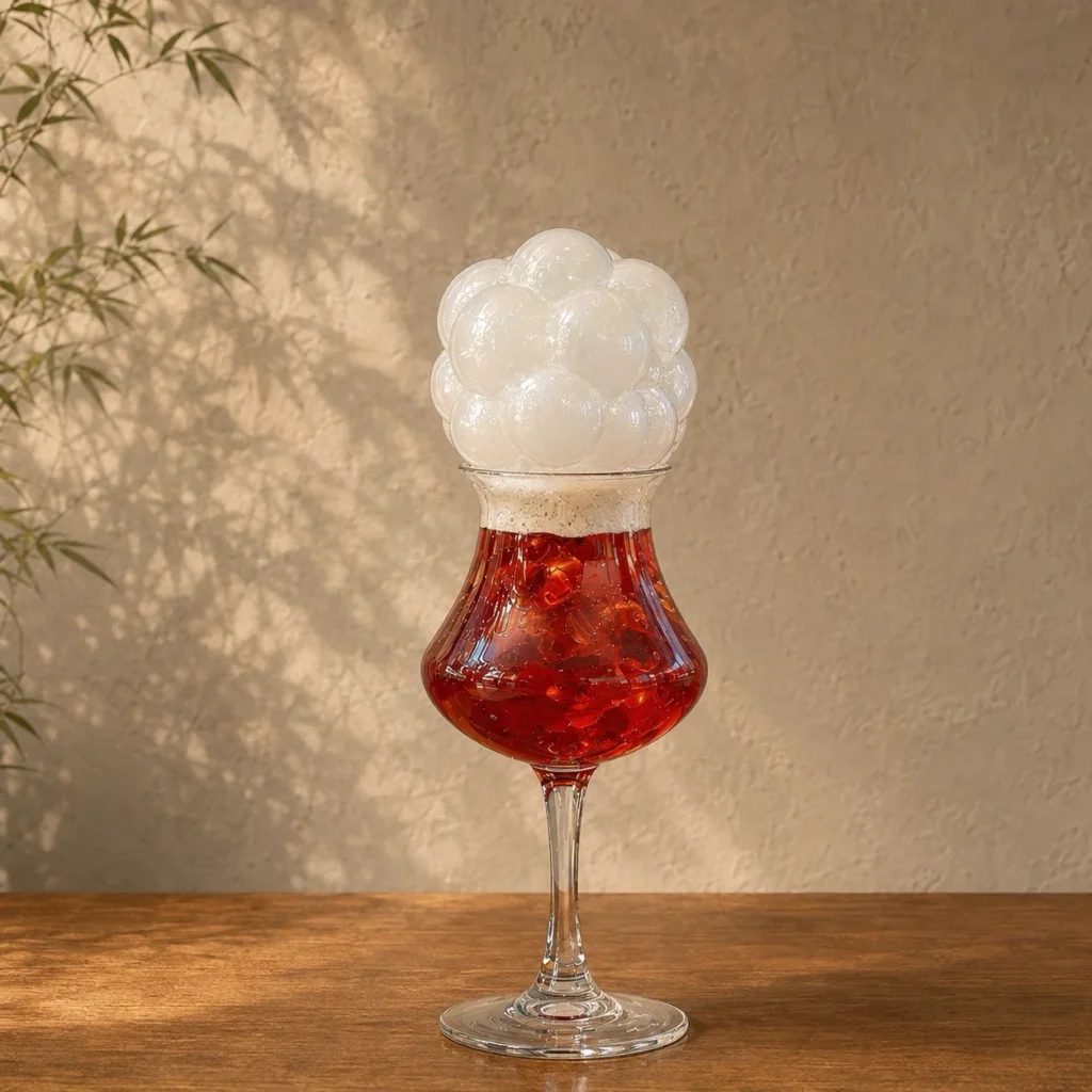Grapefruit sparkling americano