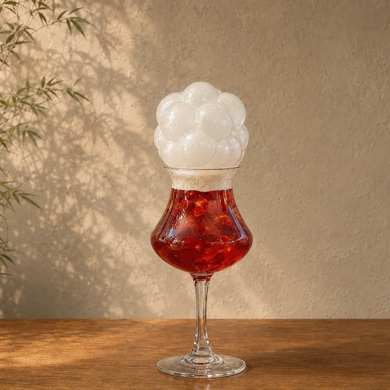 Grapefruit sparkling americano
