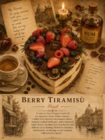Berry Tiramisu (Heart) - Image 4