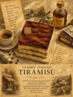 Classic Italian Tiramisu (Square) - Image 4